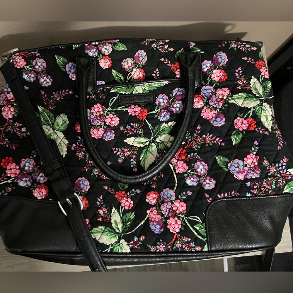 Vera Bradley Day Off Satchel Winter Berry